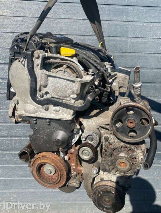Двигатель  Renault Laguna 2 1.8  Бензин, 2003г. F4P770  - Фото 1