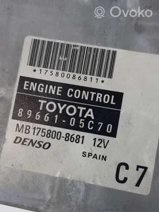 8966105c70, 1758008681 , artTTF3646 Блок управления двигателем Toyota Avensis 2 Арт TTF3646, вид 2