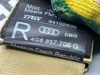 Ремень безопасности передний правый Audi A6 C7 (S6,RS6) 2012г. 4G8857706G - Фото 8