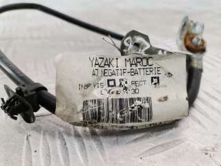 Клемма аккумулятора минус Peugeot 207 2009г. 5638TN, 9665205380 - Фото 4
