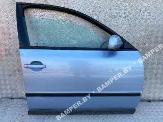 Обшивка двери передней правой (дверная карта) Volkswagen Passat B5 1998г.  - Фото 3