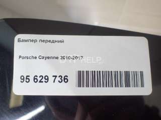Бампер передний Porsche Cayenne 958 2011г. 95850521706G2X - Фото 20