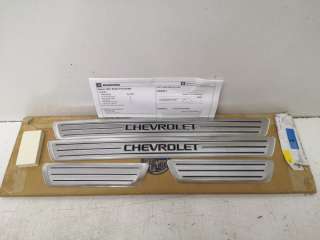 95136171 Накладки на пороги к Chevrolet Cruze J300 Арт SP17648