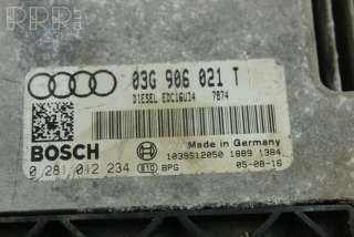 Блок управления двигателем Audi A3 8P 2003г. 03g906021t, 0281012234 , artSRG1276 - Фото 2