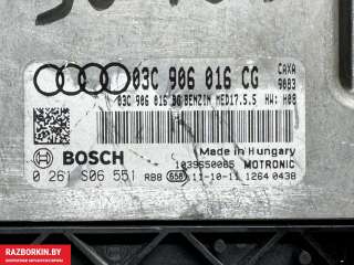 Блок управления двигателем Audi A1 2010г. 03C906016CG,0261S06551 - Фото 4