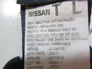 Ремень безопасности с пиропатроном Nissan Juke 1 2012г. 868851KM0A - Фото 2