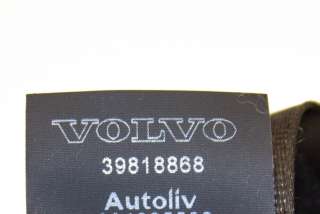 Ремень безопасности задний левый Volvo V60 1 2013г. 39818868 , art10040400 - Фото 8