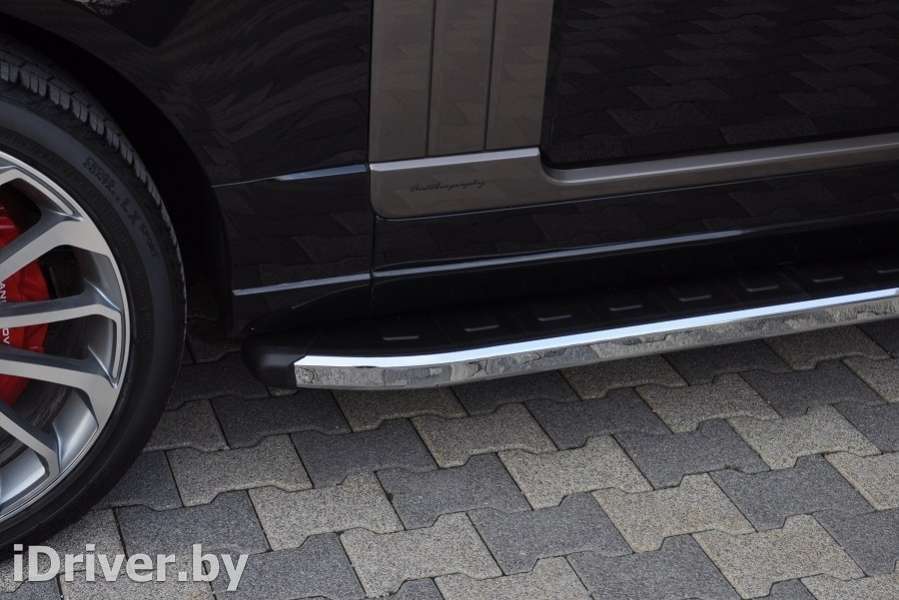 Защитные дуги боковые подножки NewStarChrome Volvo XC90 1 2003г.   - Фото 14