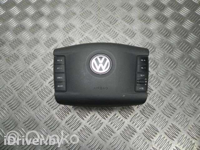 Подушка безопасности водителя Volkswagen Touareg 1 2004г. 7l6880201eb , artTAN151439 - Фото 1
