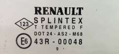 Стекло двери задней правой Renault Scenic 1 1999г.  - Фото 2
