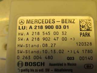 Блок управления парктрониками Mercedes CLS C218 2012г. A2189000301 - Фото 2