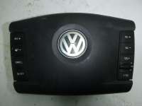 Подушка безопасности в рулевое колесо Volkswagen Touareg 1 2003г.  - Фото 2