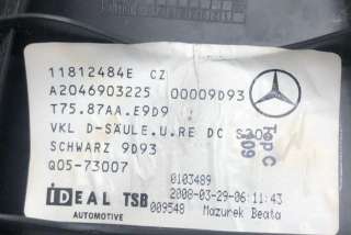 Обшивка стойки центральной правой Mercedes C W204 2008г. A2046903225 , art8810605 - Фото 2