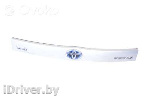 Накладка подсветки номера Toyota Prius 3 2012г. 7680147070, 7681147070 , artGVV154924 - Фото 1