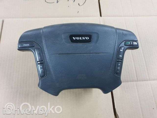 Подушка безопасности водителя Volvo V70 2 2000г. 634001060075 , artBIN704 - Фото 1