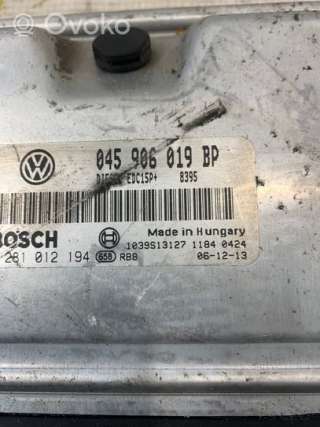 Блок управления двигателем Volkswagen Polo 4 2005г. 045906019bp, 1039s13127, 0281012194 , artMAA51791 - Фото 4