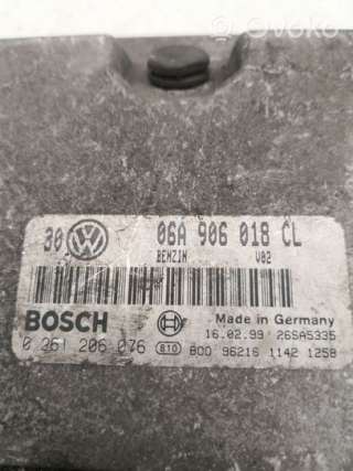 Блок управления двигателем Volkswagen Golf 4 2002г. 06a906018cl, 0261206076 , artRDT3639 - Фото 3