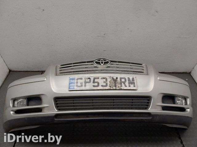 Бампер Toyota Avensis 2 2003г.  - Фото 1