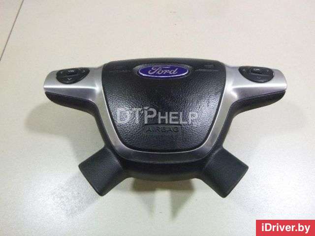 Подушка безопасности в рулевое колесо Ford Focus 3 2012г. 1792377 - Фото 1