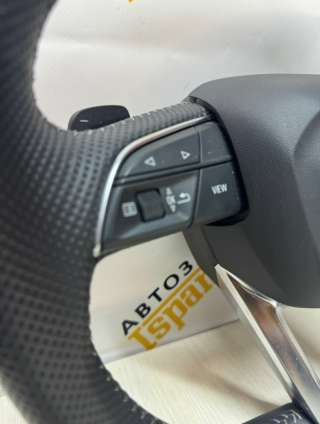Руль Audi Q7 4M restailing 2020г.  - Фото 5