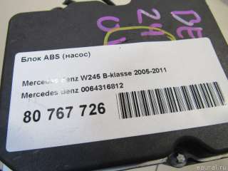 Блок ABS (насос) Mercedes A W169 2005г. 0064316812 - Фото 9