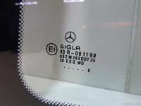 Стекло кузовное глухое правое Mercedes E W210 1999г. 2086700612 Mercedes Benz - Фото 2
