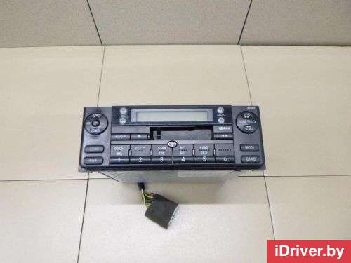 Магнитола (аудио система) Toyota Corolla E120 2003г. 8612033470 Toyota - Фото 1