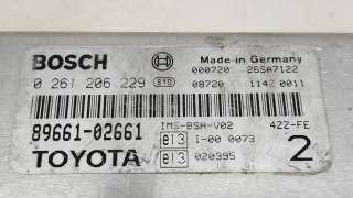 Блок управления двигателем Toyota Corolla E110 2000г. BOSCH,89661-02661,0261206229 - Фото 3