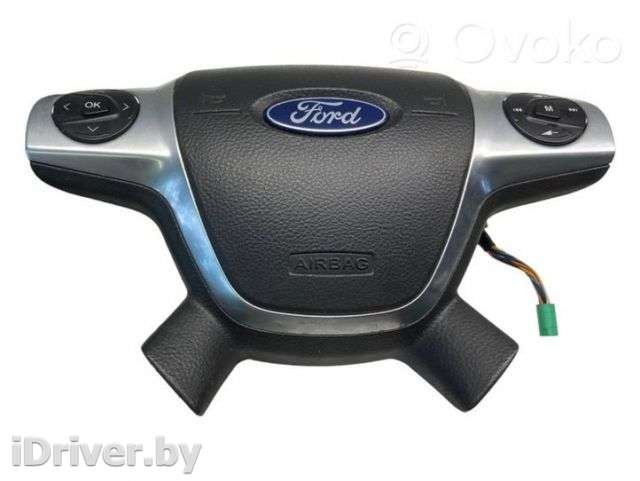 Подушка безопасности водителя Ford Focus 3 2013г. am51r042b85aew, 667e11220009 , artOZC10301 - Фото 1