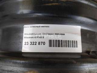 Диск колесный железо к Mitsubishi Lancer 9 4250A222 - Фото 4