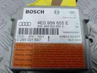 Блок управления подушек безопасности Audi A8 D3 (S8) 2004г. 4E0959655E,4E0910655A - Фото 3