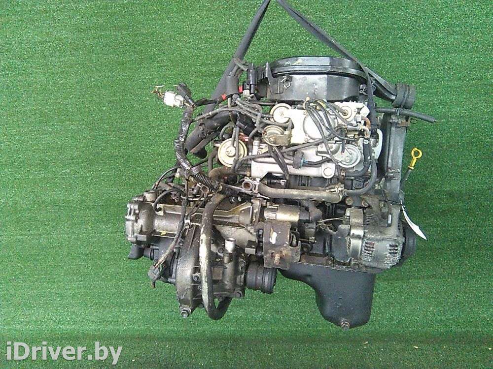 Двигатель  Suzuki Alto HA11   1997г. F6A  - Фото 4