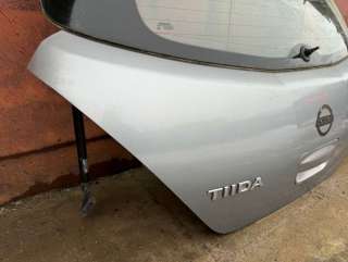 Крышка багажника (дверь 3-5) Nissan TIIDA C11 2009г.  - Фото 2