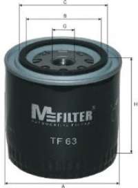 tf63 mfilter Фильтр масляный к Fiat Cinquecento Арт 73702652