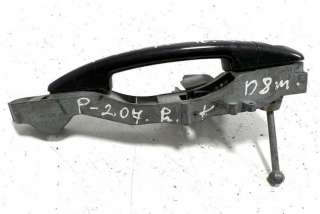 Ручка наружная задняя правая Peugeot 207 2007г. 9680168680 , art11350673 - Фото 3