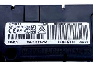 Блок контроля давления в шинах Peugeot 3008 1 2011г. 9665183080, 17749941 , art522251 - Фото 4