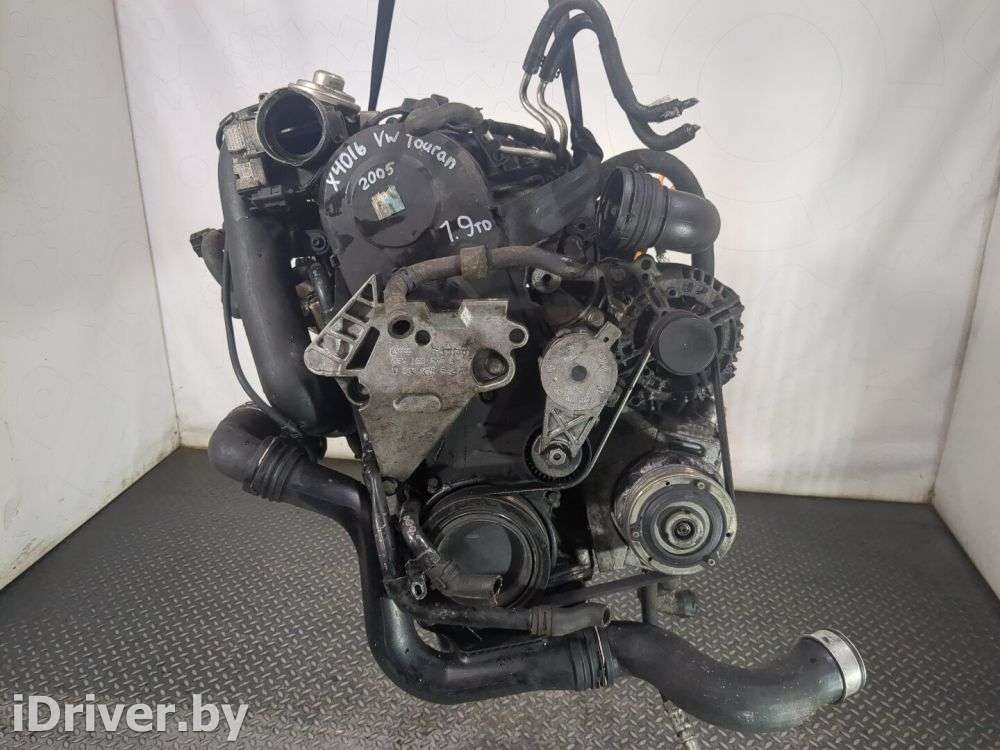 Двигатель  Volkswagen Touran 1 1.9 TDI Дизель, 2005г. 03G100098,BKC  - Фото 1