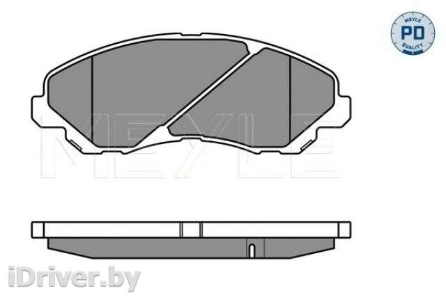 Тормозные колодки комплект Mitsubishi Lancer 9 2000г. 0252358416pd meyle - Фото 1