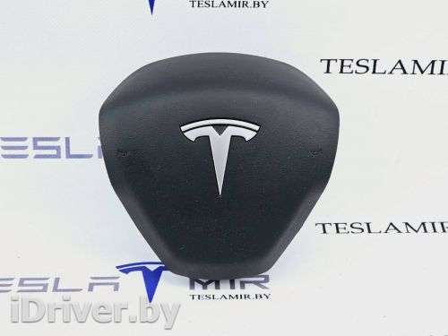 Подушка безопасности водителя Tesla model Y 2021г. 1096835-00,1508347-00 - Фото 1