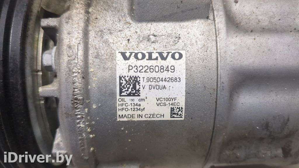 Компрессор кондиционера Volvo S60 3 2020г.   - Фото 2