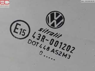 Стекло двери передней правой Volkswagen Jetta 2 1991г.  - Фото 2