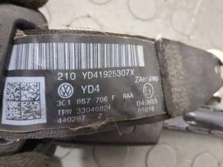 Ремень безопасности Volkswagen Passat B6 2009г.  - Фото 3