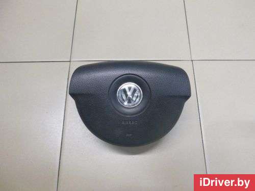 Подушка безопасности в рулевое колесо Volkswagen Transporter T5 restailing 2005г. 7H0880201AC1QB VAG - Фото 1