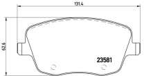 p85057x brembo Тормозные колодки комплект к Seat Ibiza 3 Арт 73667551