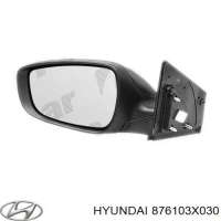 31661017, 87610-3X030 Зеркало наружное левое к Hyundai Elantra MD Арт car0217712