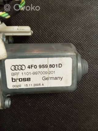 Моторчик стеклоподъемника Audi A6 C6 (S6,RS6) 2006г. 4f0959801d, 1101997009201 , artOXO6128 - Фото 3