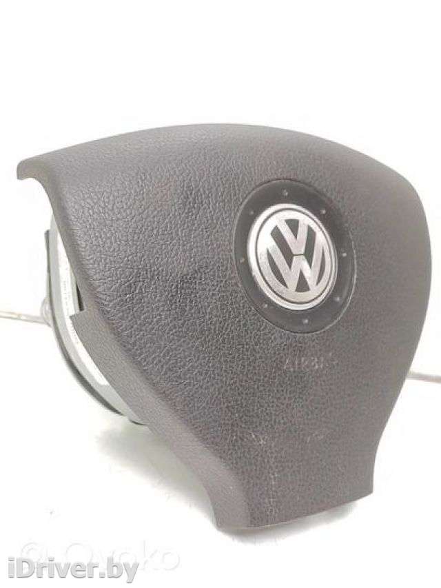 Подушка безопасности водителя Volkswagen Touran 1 2007г. 1t0880201f, 6071053c03, 6937 , artFRC66590 - Фото 1