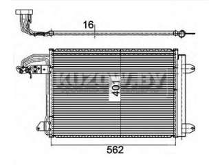 LOR053-016-0016 Радиатор кондиционера к Audi A3 8P Арт K2313492