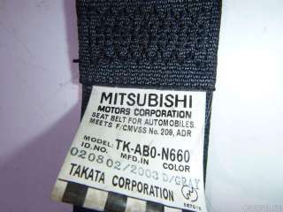 Ремень безопасности Mitsubishi Outlander 1 2002г.  - Фото 7