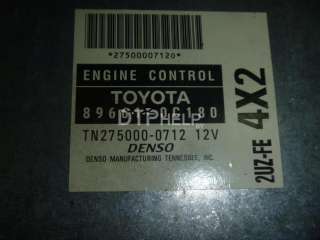 Блок управления двигателем Toyota Sequoia 1 2001г. 896610C180 - Фото 3